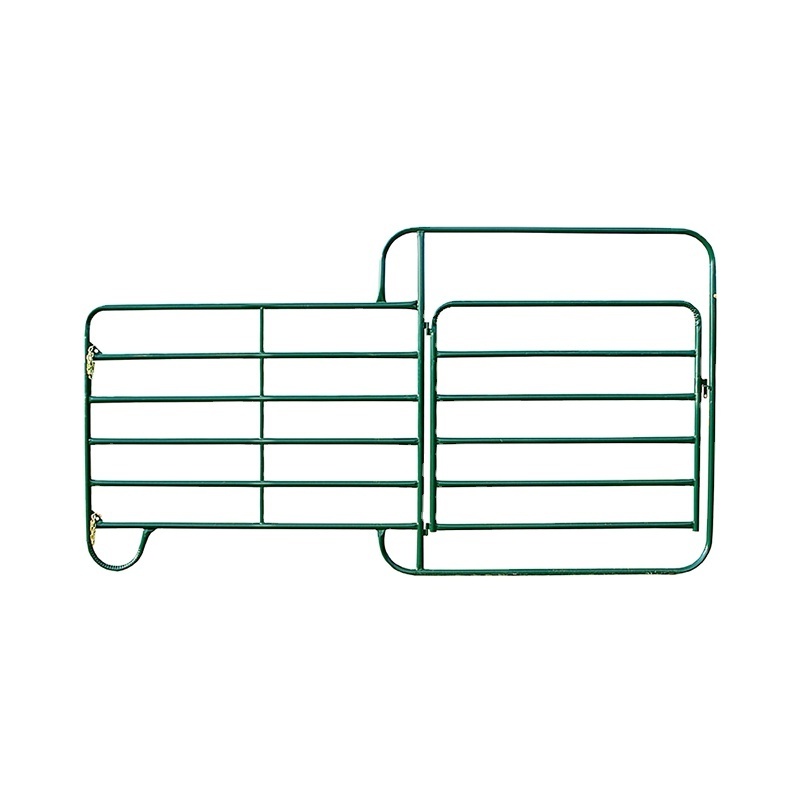 Cheap Electric Metal Corral Plastic Vinyl PVC Horse Fence 10ft by 6ft Yard Livestock Panel For Farm Horse Cattle Gate