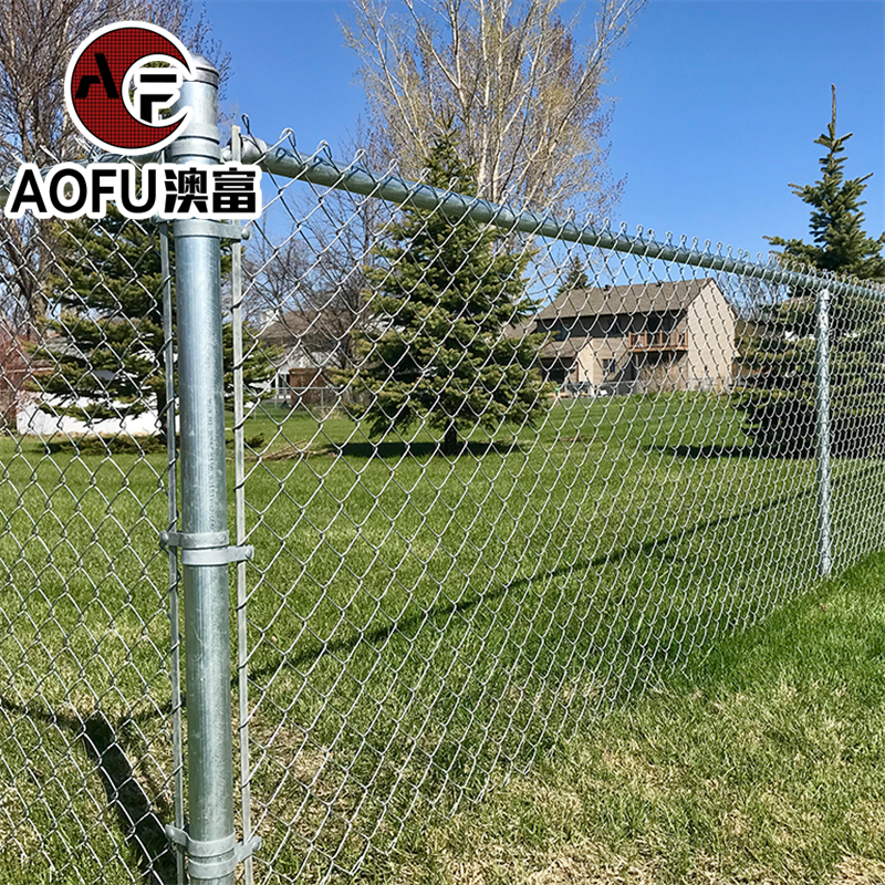 6 gauge black color 4 foot epoxy coated galvanized chain link retractable fencing gate with post chain link fence for sheep