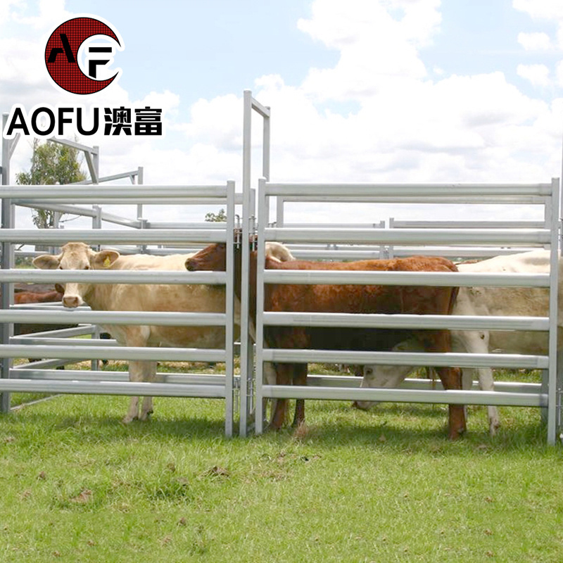 Direct Factory Farm Animal Used  Cattle Fence Panel 5x12ft corral livestock panels horse  cattle panel fence