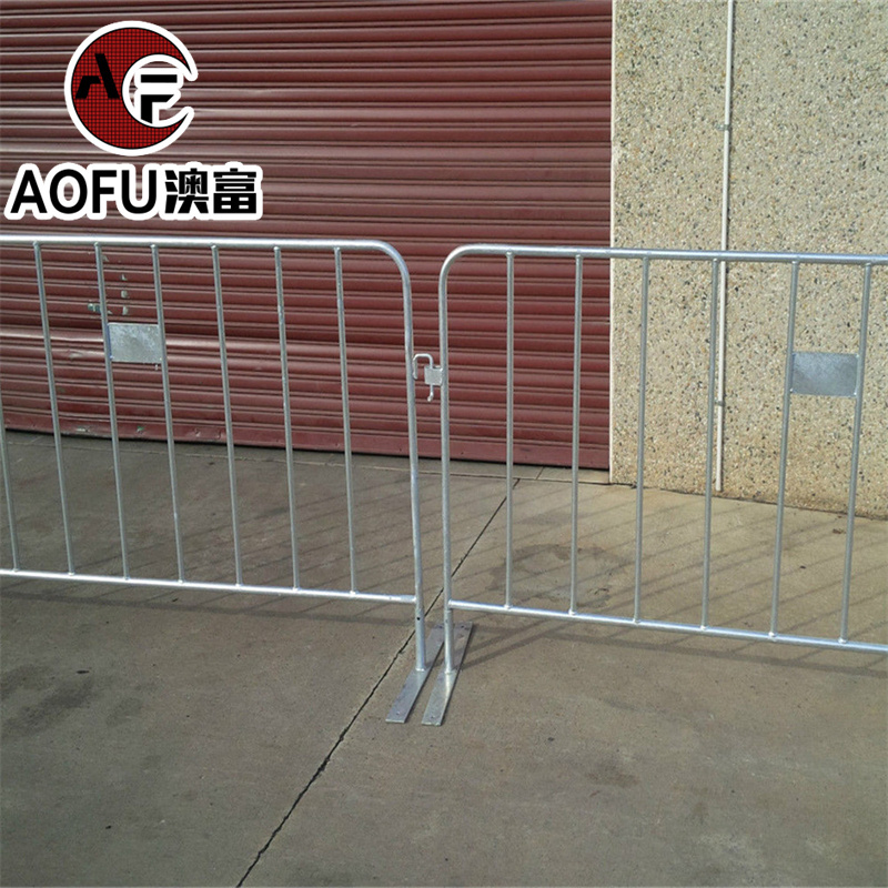 Heavy duty galvanized concert barricade crowd control barrier fence for event Fence outside concert crowd control barrier