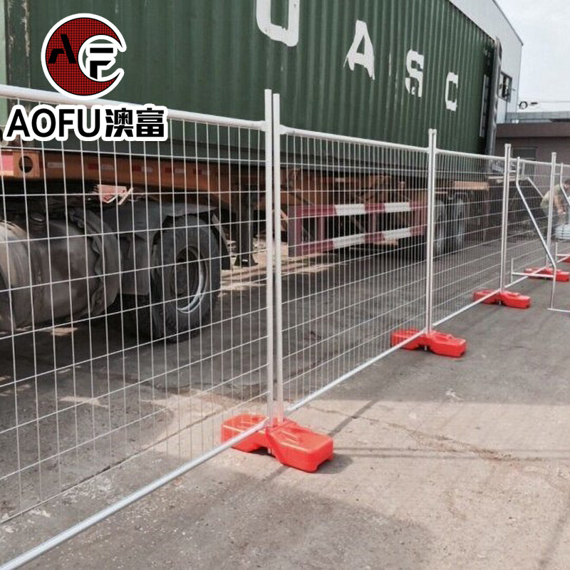 High Standard Hot Dipped Galvanized Removable Temporary Fence Security For Construction Site Australia Temporary Fencing Panels