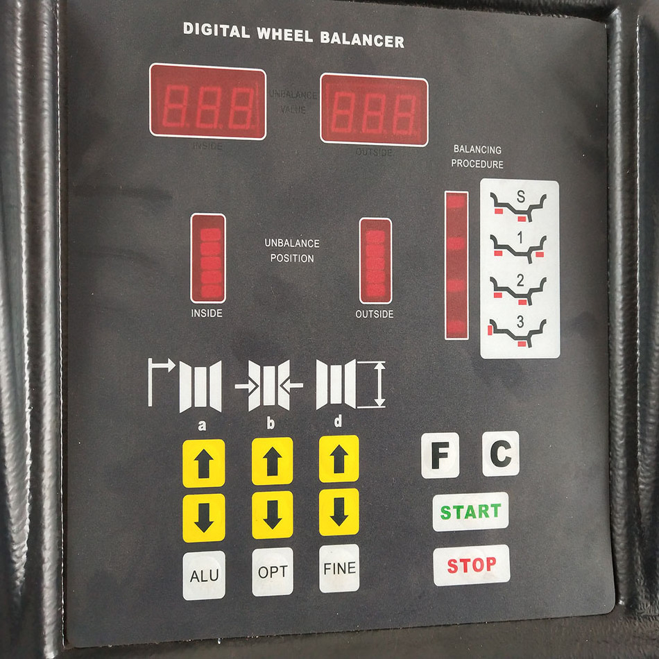 CE ISO9001 Aofu Most Popular Machine Automatic Used Wheel Balancer, Used Wheel Alignment Machine for Sale 180r/min 0.25KW CN;SHN