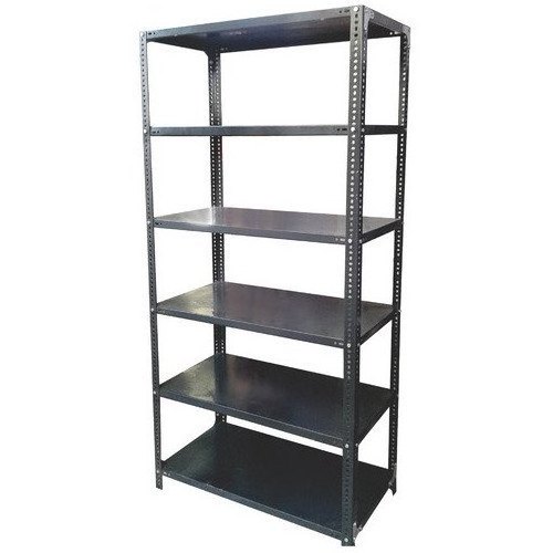 4/5 level with screw corner metal storage rack wholesale, warehouse storage rack, slotted angle storage rack