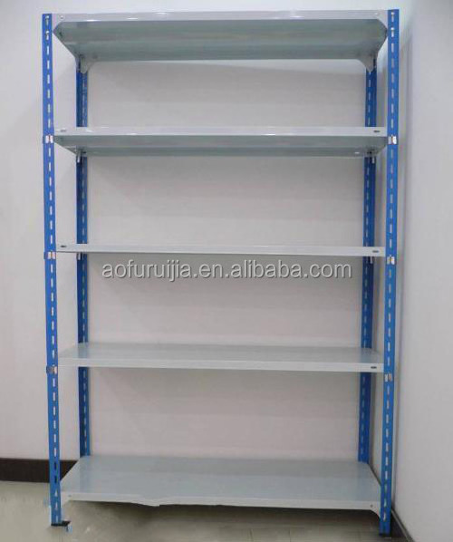 Powder Coated Steel Slotted Angle For Estanteria Metalica And Mobile Shelving System