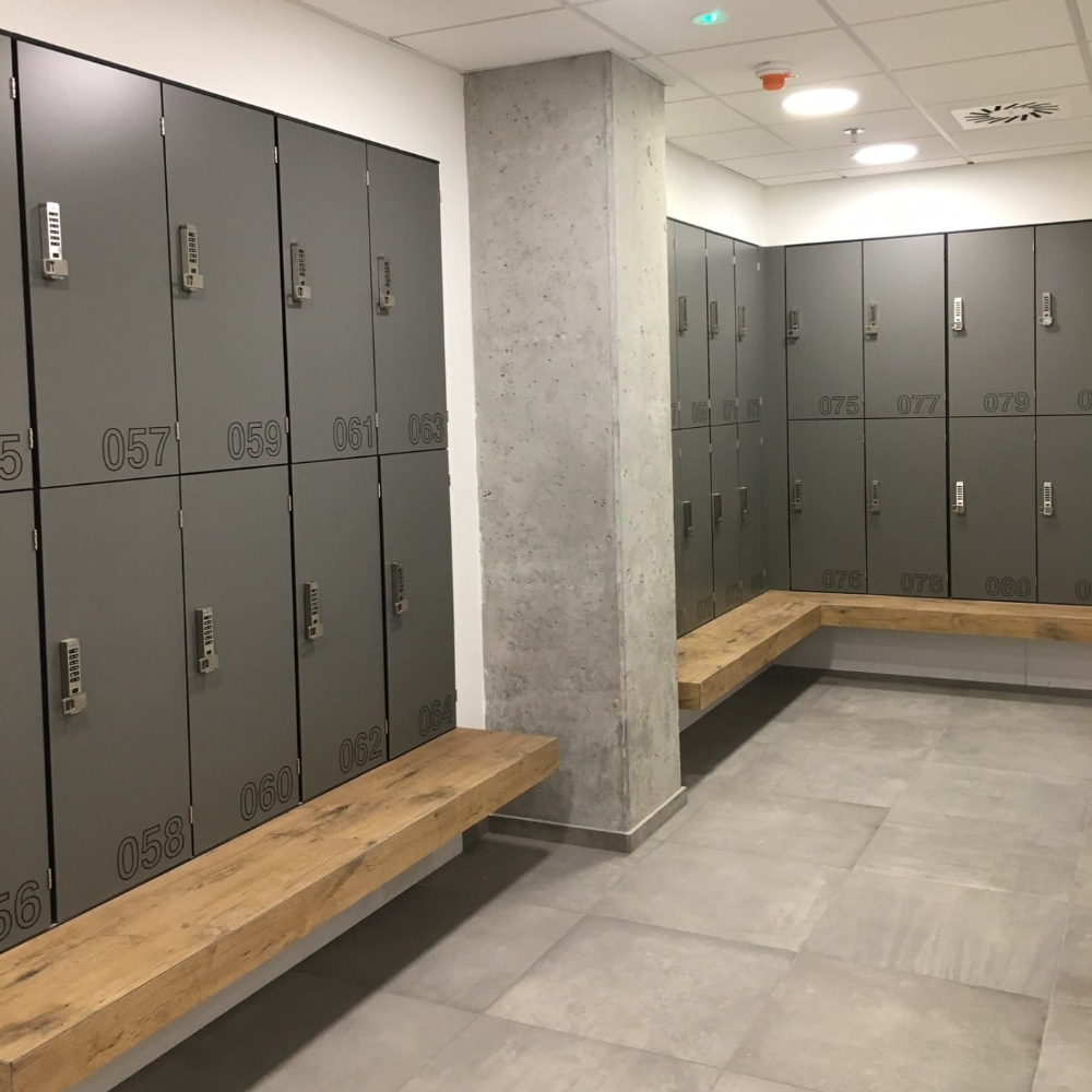 AoGao hpl phenolic lockers employee cabinets gym lockers