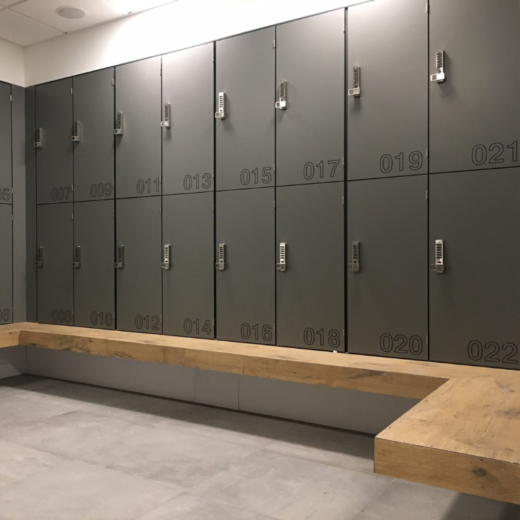 AoGao hpl phenolic lockers employee cabinets gym lockers