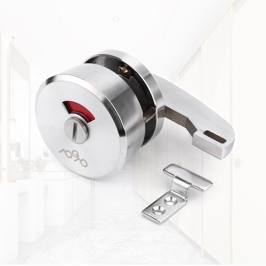 stainless steel 304 toilet door lock Toilet cubicle partition accessories