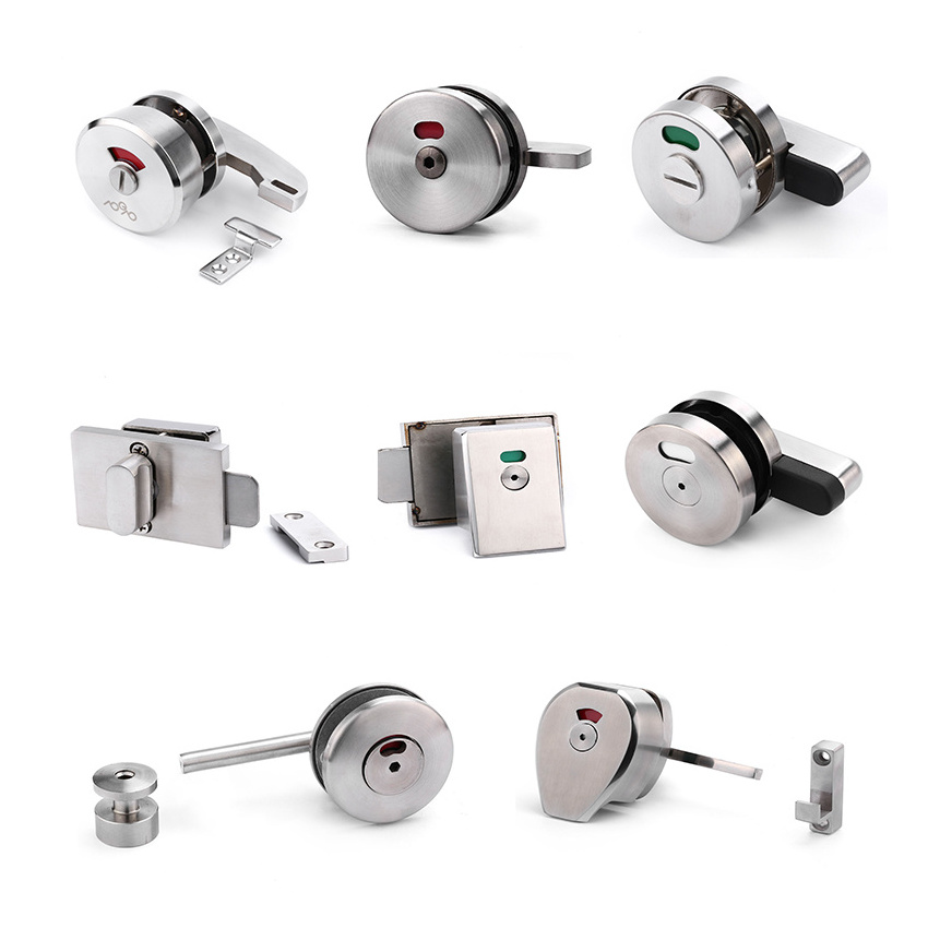 stainless steel 304 toilet door lock Toilet cubicle partition accessories