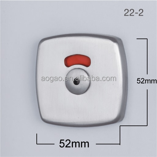 AOGAO waterproof hpl bathroom partition/toilet partition door lock