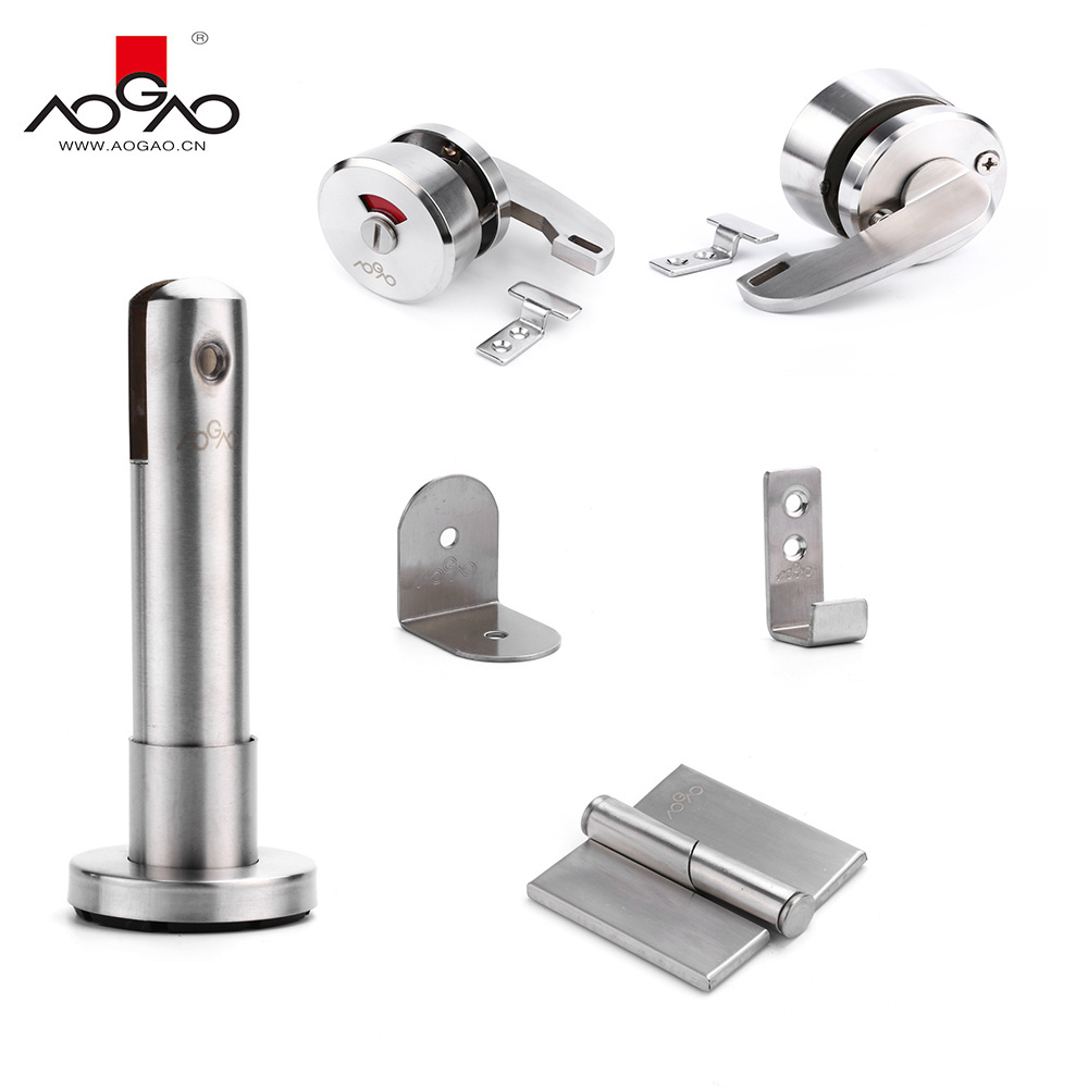 Aogao Stainless Steel 08 Toilet Cubicle Accessories