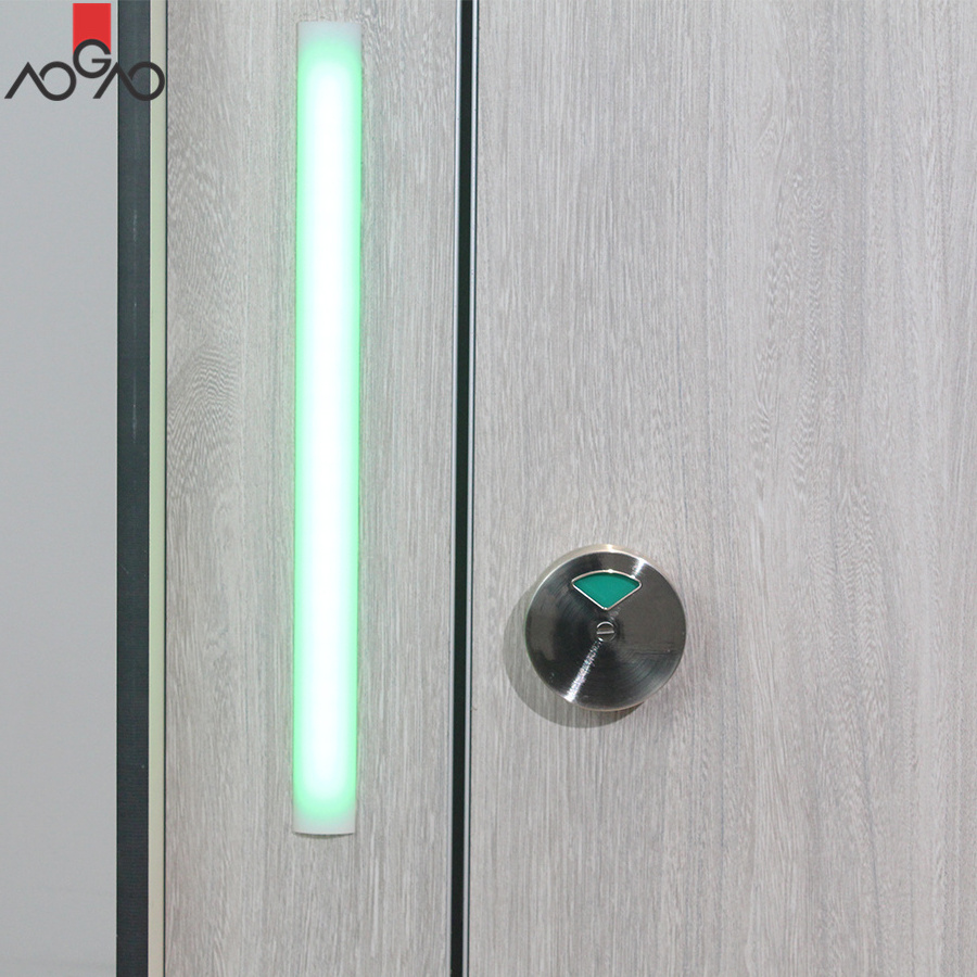 AOGAO Toilet Partition Parts Indicator Door Lock For Shopping Mall