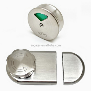 AOGAO Toilet Partition Parts Indicator Door Lock For Shopping Mall