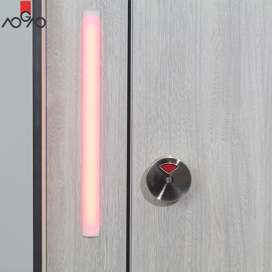 AOGAO Toilet Partition Parts Indicator Door Lock For Shopping Mall