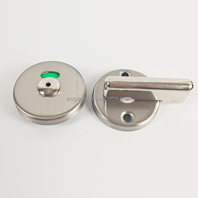 Popular Bathroom 180 Degree Rotational Toilet Cubicle Indicator Lock