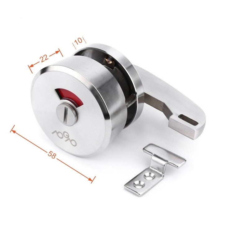 AOGAO Washroom Cubicle Indicator Door Lock Toilet Partition Accessories