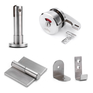 AOGAO Washroom Cubicle Indicator Door Lock Toilet Partition Accessories