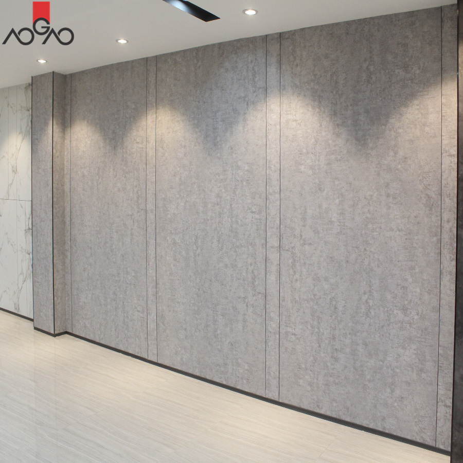 AOGAO Modern Office Furniture HPL Wall Cladding Panel Flame Retardant Panel Fiber Cement