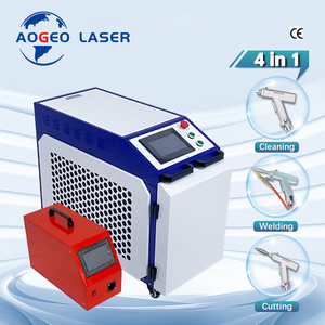 2023 AOGEO TrueFast 3000w Laser Cleaning Machine for heavy rust and paint removing lazer cleaning machine