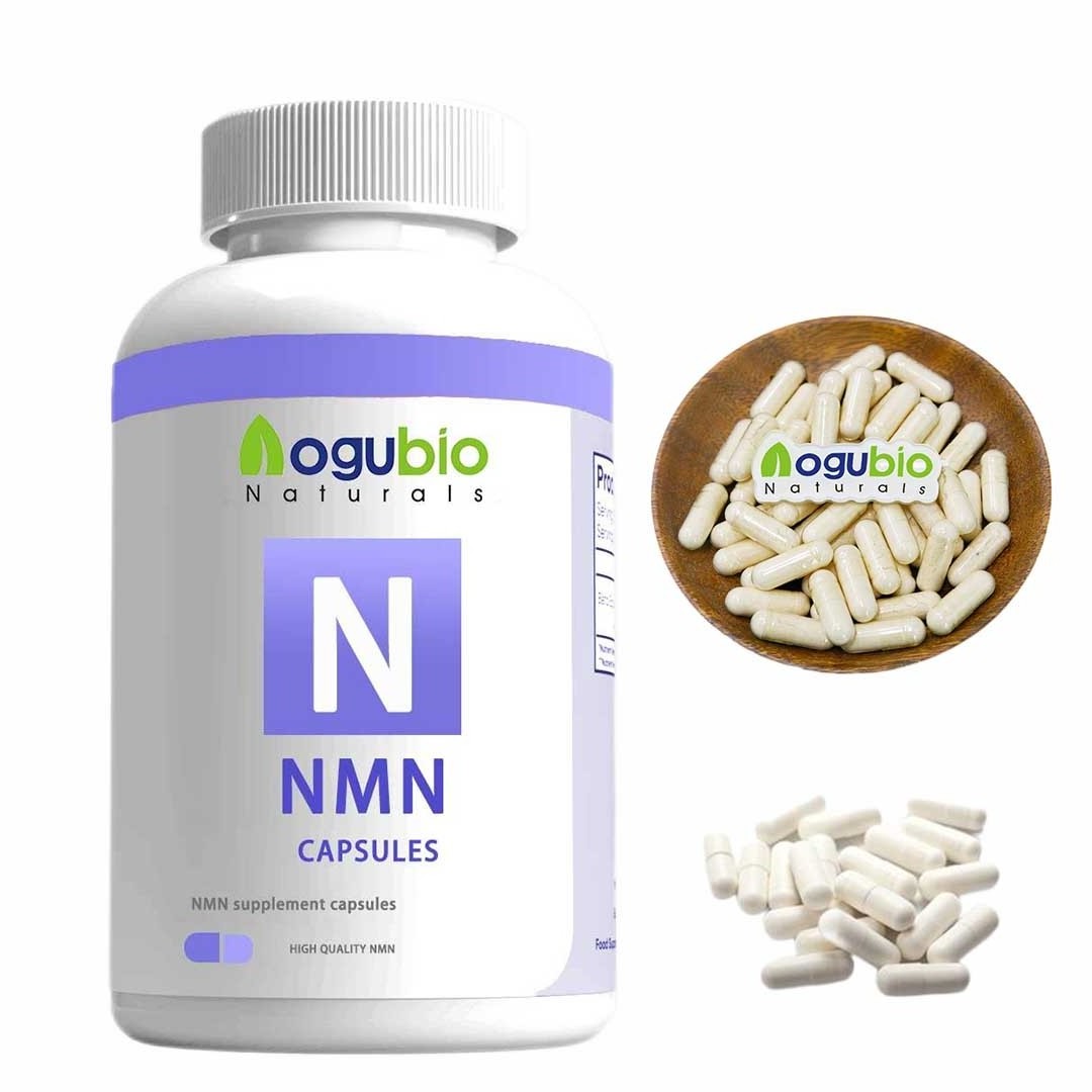 AOGUBIO Offers Quality Private Label NMN 500mg capsules resveratrol 99% NMN  powder