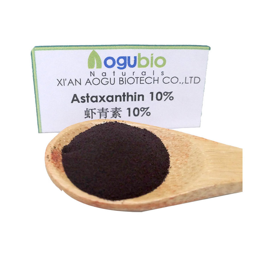 Pure Astaxanthin 2% 5% 10% High Quality Haematococcus Pluvialis Extract Astaxanthin Powder