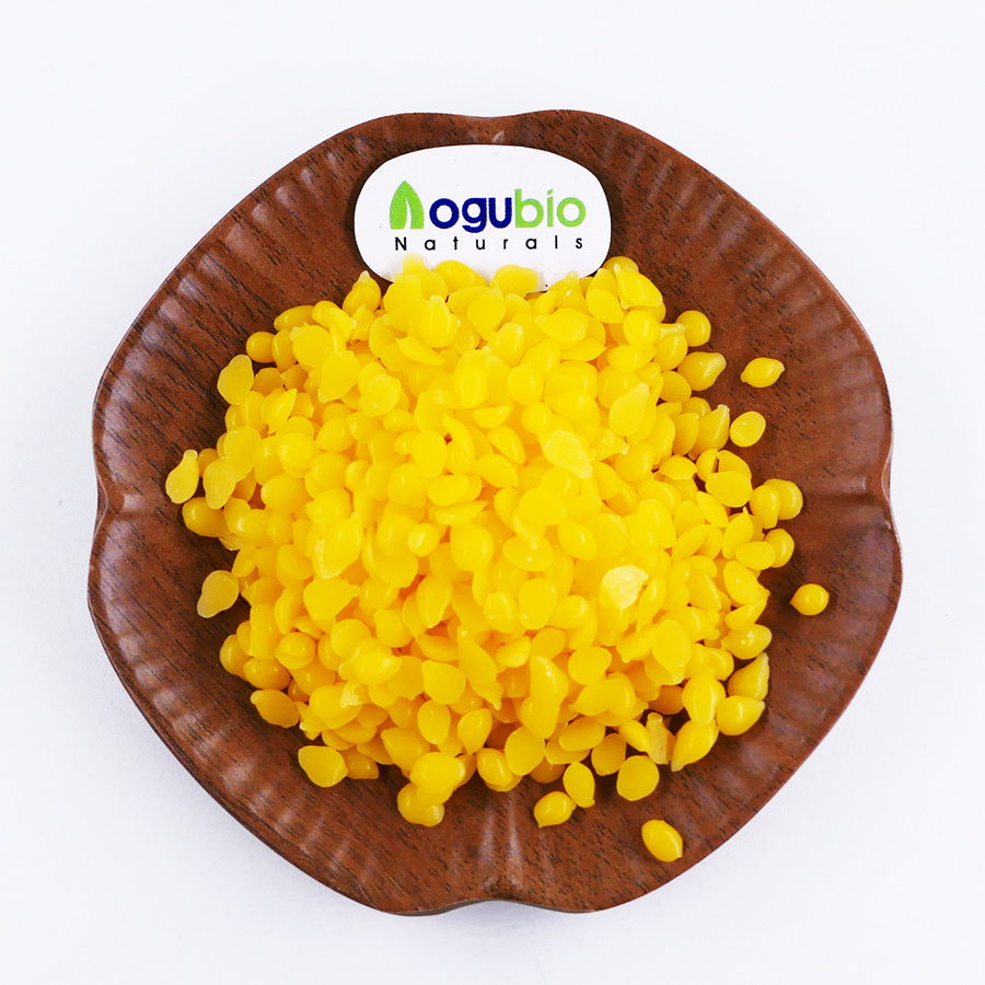 AOGUBIO Pure Rice Bran Wax High Quality Natural Vegetable Wax Food Grade Rice Bran Wax