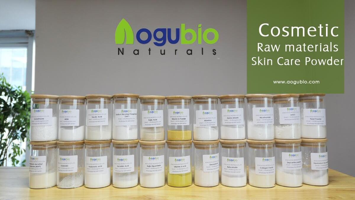 Aogubio Supply High Quality Cosmetic Grade CAS 13832-70-7 Stearyl Glycyrrhetinate 99% Powder