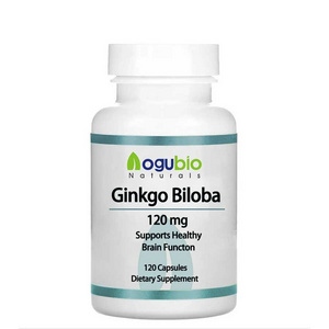 Private Label Ginkgo Biloba Extract Capsules Supplement Pure Ginko Biloba Capsules