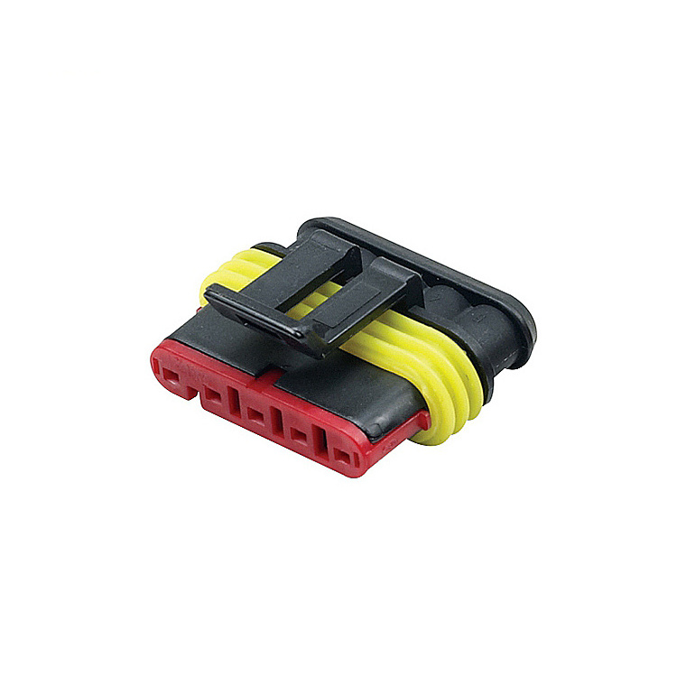 2 3  4 5 6 pin  waterproof male female automotive connector