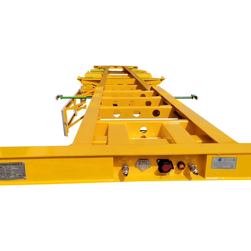 Cheap price Chassis 2/3/4 Axle 20ft 40 Foot Skeleton Container Semi Trailer