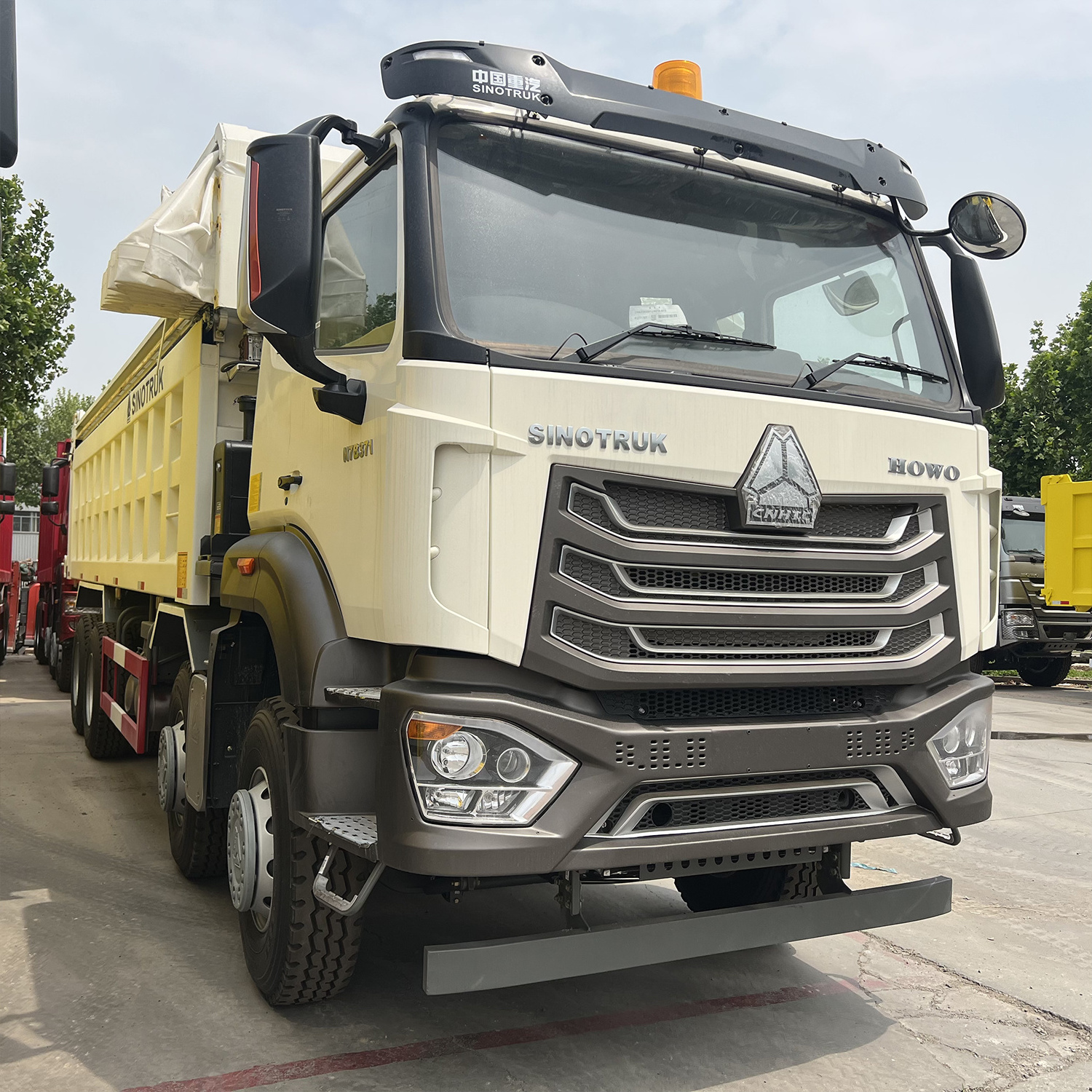 375hp howo haohan 2018 model 6x4 sino diesel tipper dump truck for hot sale