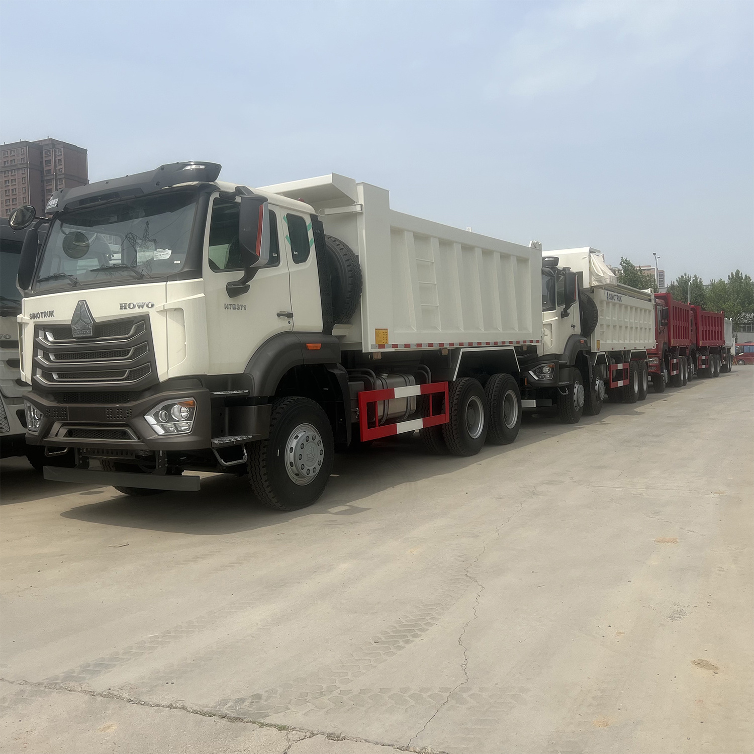 375hp howo haohan 2018 model 6x4 sino diesel tipper dump truck for hot sale