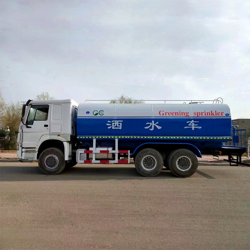 High Pressure 20cbm Garden Watering Cart 6x4  Water Tank Truck for africa