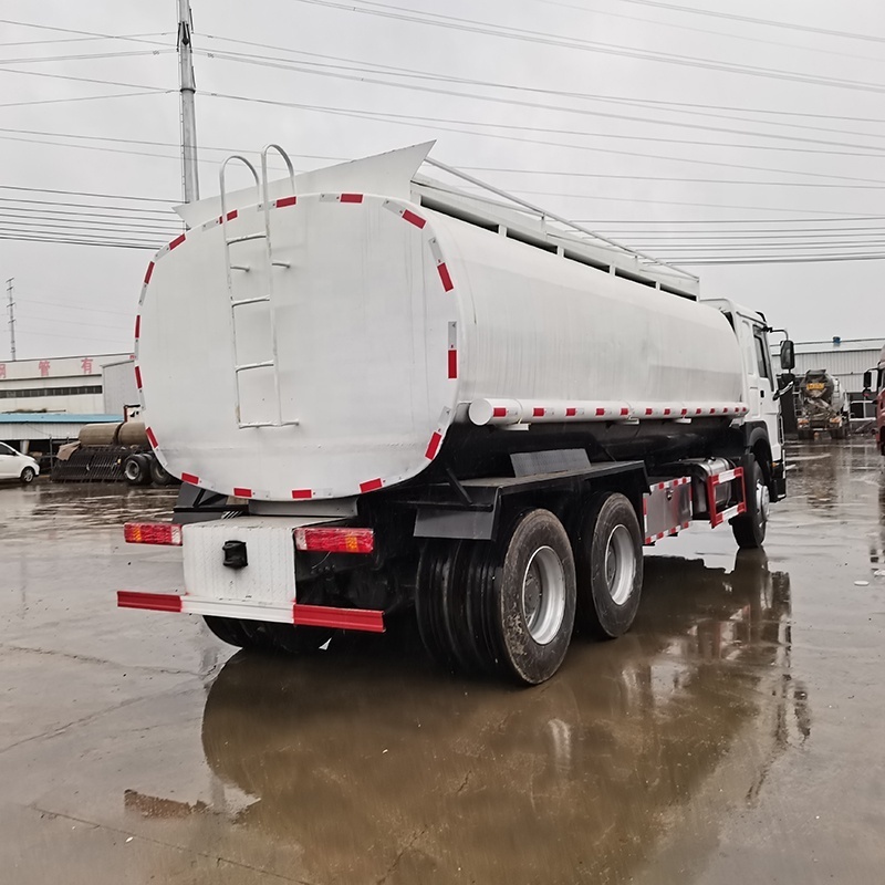 Sinotruk Howo 6X4 20000 Liters Mobile petrol dispenser truck oil  Fuel Tanker truck