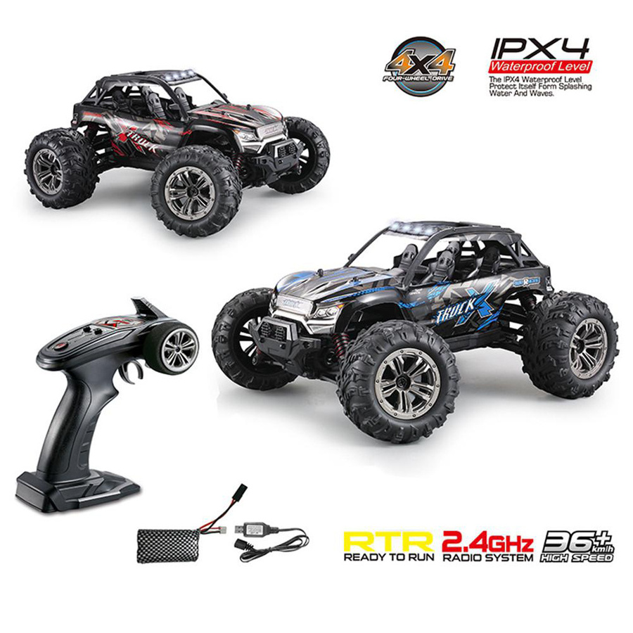 Xinlehong Hot Selling 9137 1/16 2.4G 4WD 36km/h RC Car W/ LED Light Desert Off-Road professional Truck RTR Toy