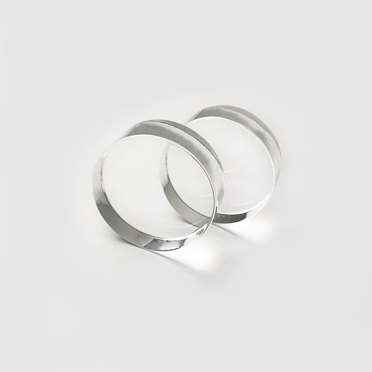 High Quality Clear Optical Quartz Sight Glass Tempered Round Glass Plate