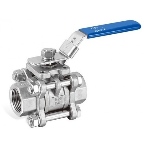 Aohoy 304 316L stainless steel BSP NPT pull handle 2pc female thread ball valve for water