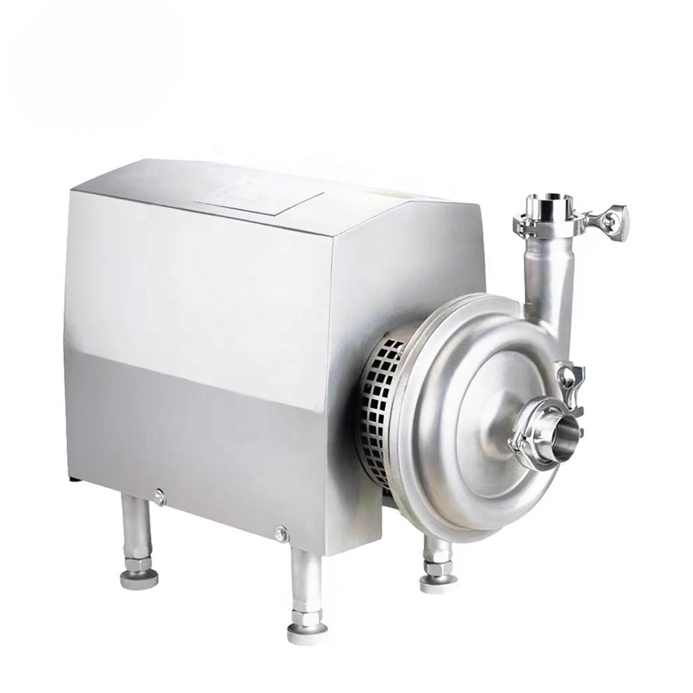 Aohoy Stainless Steel hygienic 304 Sanitary Chemical Liquid Food Beverage Milk beer Centrifugal Pump