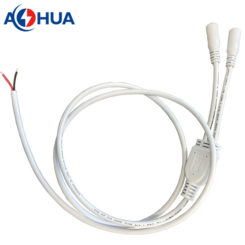 AOHUA 55 2.1 2.5 quick plug unplug 4A fast connect male female dc jack for power cable