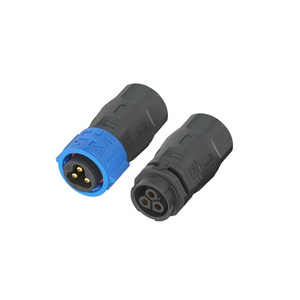 High Quality 3Ppin Cable Connector M25 35A 300V Adapter Srcew Connector IP67 Assembly  Push Lock Type Male Female Socket