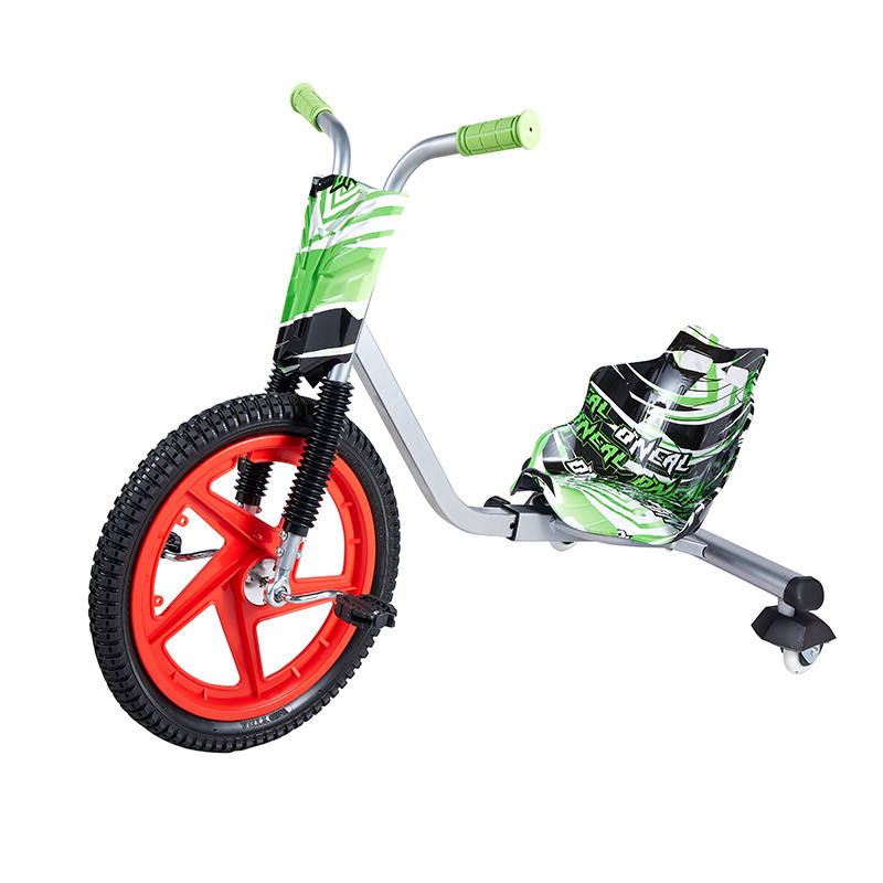 Drift Trike Go Cart Tricycles Scooters & Wagons For Kids Ages 6-12 Green Machine Roller Coaster Ride On For Toddlers Big Wheels