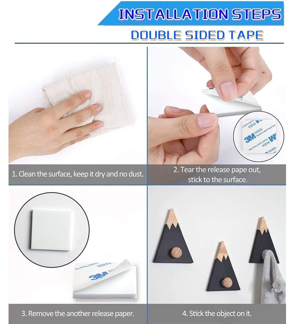 Die Cut square Adhesive Tape Double sided sticky pad