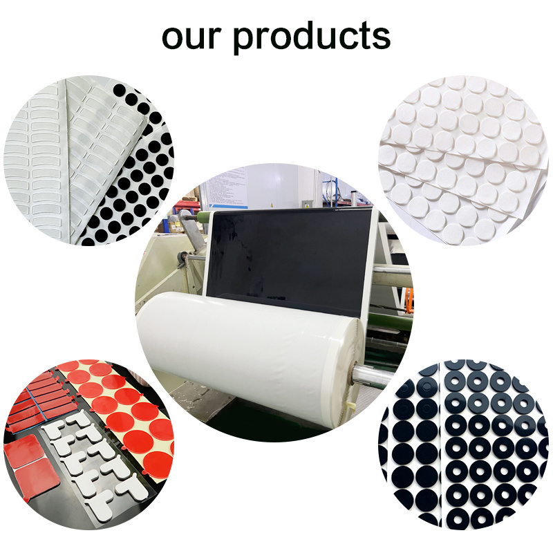 Removable Nano Squares Acrylic Circle Sticker Pad Sticky Sheet Nano Tape Glue Dots for Multipurpose Household