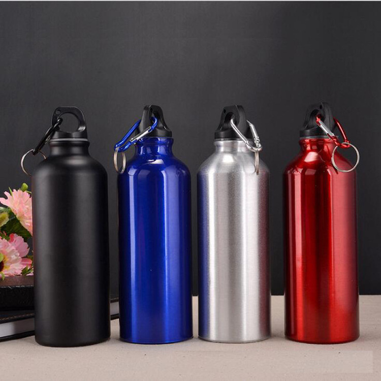 Classical Aluminum Sport Water Bottle Wholesale LOGO Custom Water Container Leakproof Outdoor Camp Gym Water Bottle