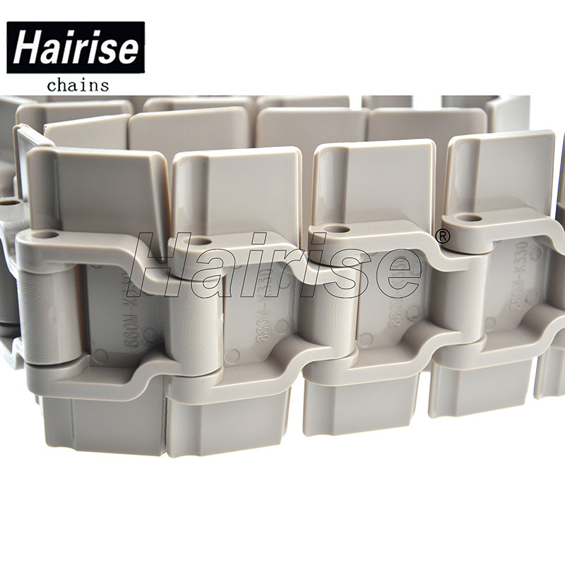 Hairise overhead conveyor plastic sprockets and chains for modular belt