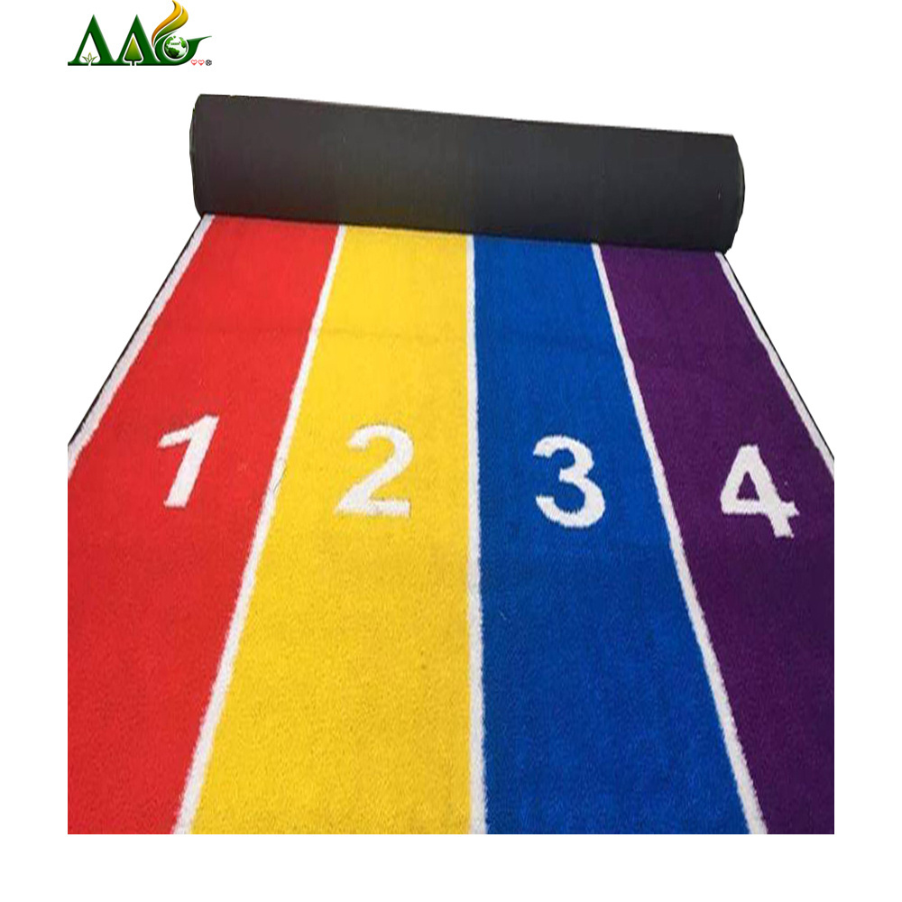 Black White Red Grey Promotion List Outer Colour Brown Purple Mat Synthetic Plastic Turf Carpet Pink Blue Artificial Grass