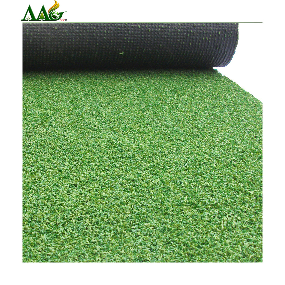 High Density 10 Mm Table Runner Mat 8Mm Foam Backed Nylon Carpet Synthetic Turf 10Mm PP Artificial Short Grass