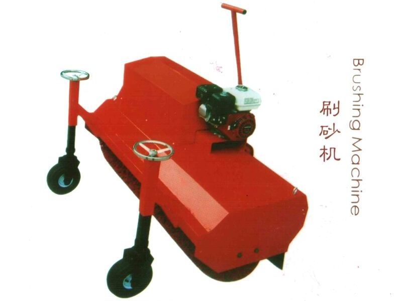 Infill sand  sweeper synthetic turf brushing machine broom power  brush artificial grass tools for artificial grass