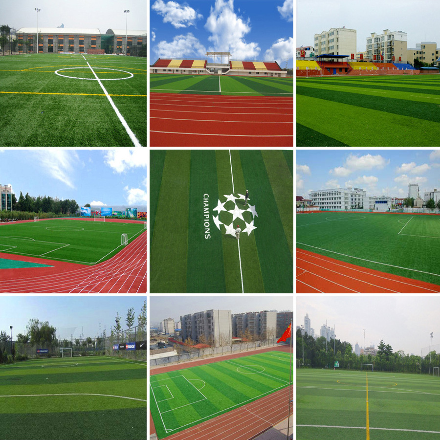 AAGrass wholesale 50mm 60mm football sports turf artificial carpets natural supplier synthetic grass for soccer fields