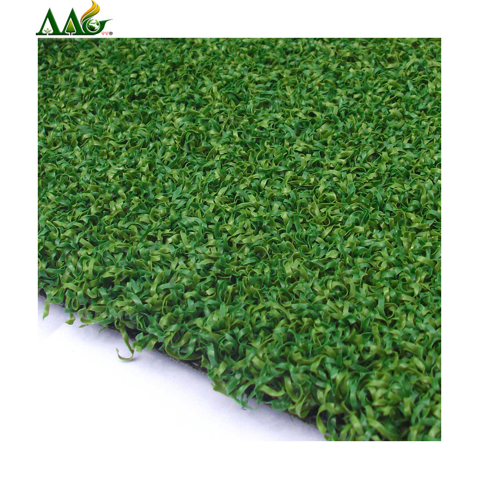 High Density 10 Mm Table Runner Mat 8Mm Foam Backed Nylon Carpet Synthetic Turf 10Mm PP Artificial Short Grass