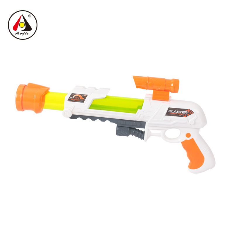 High quality plastic toy gun air popper gun soft bullet gun